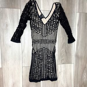 Bebe cut out dress